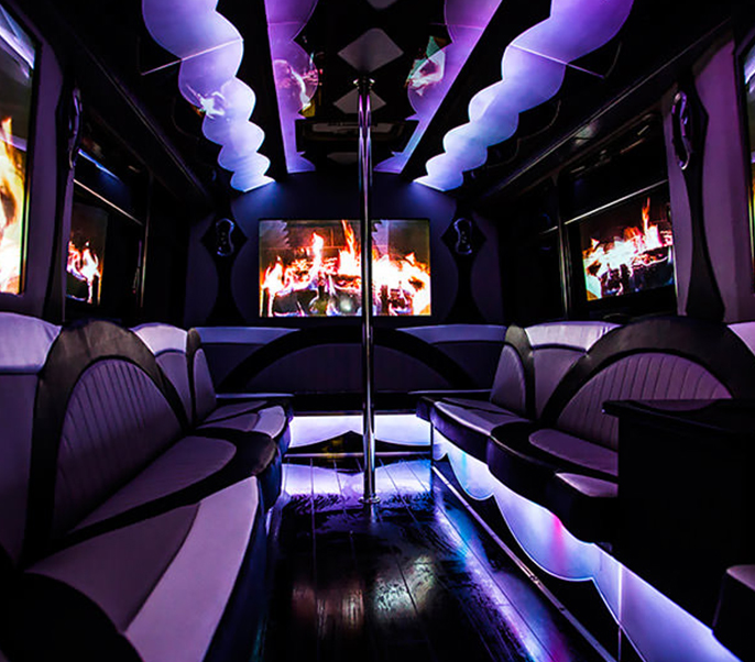 Laredo party bus rental