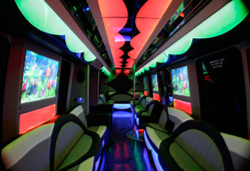 40-passenger party bus